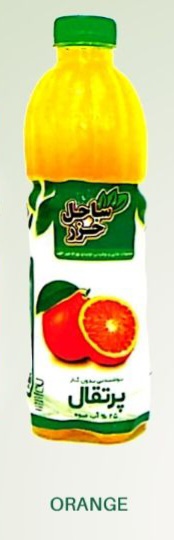 نوشیدنی یک لیتری پرتقال ساحل خزر 