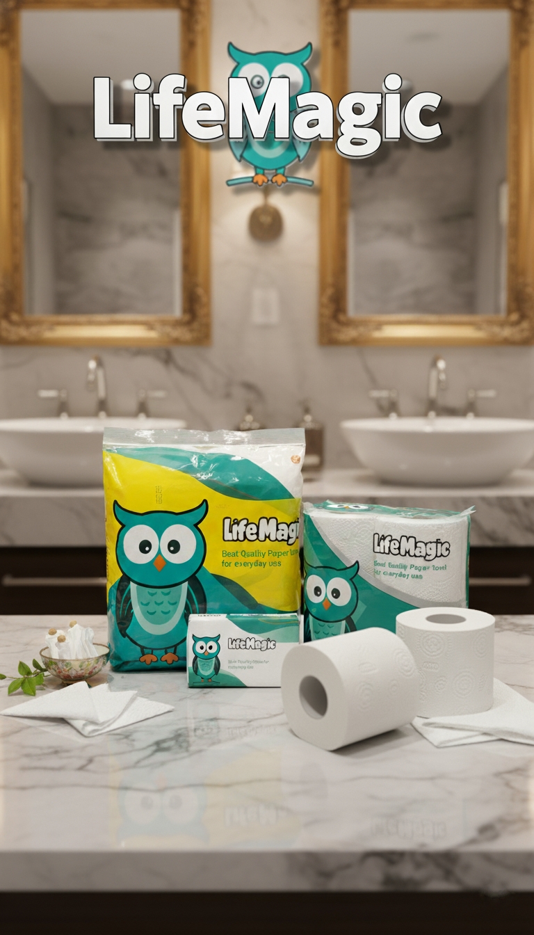 دستمال کاغذی لایف مجیک